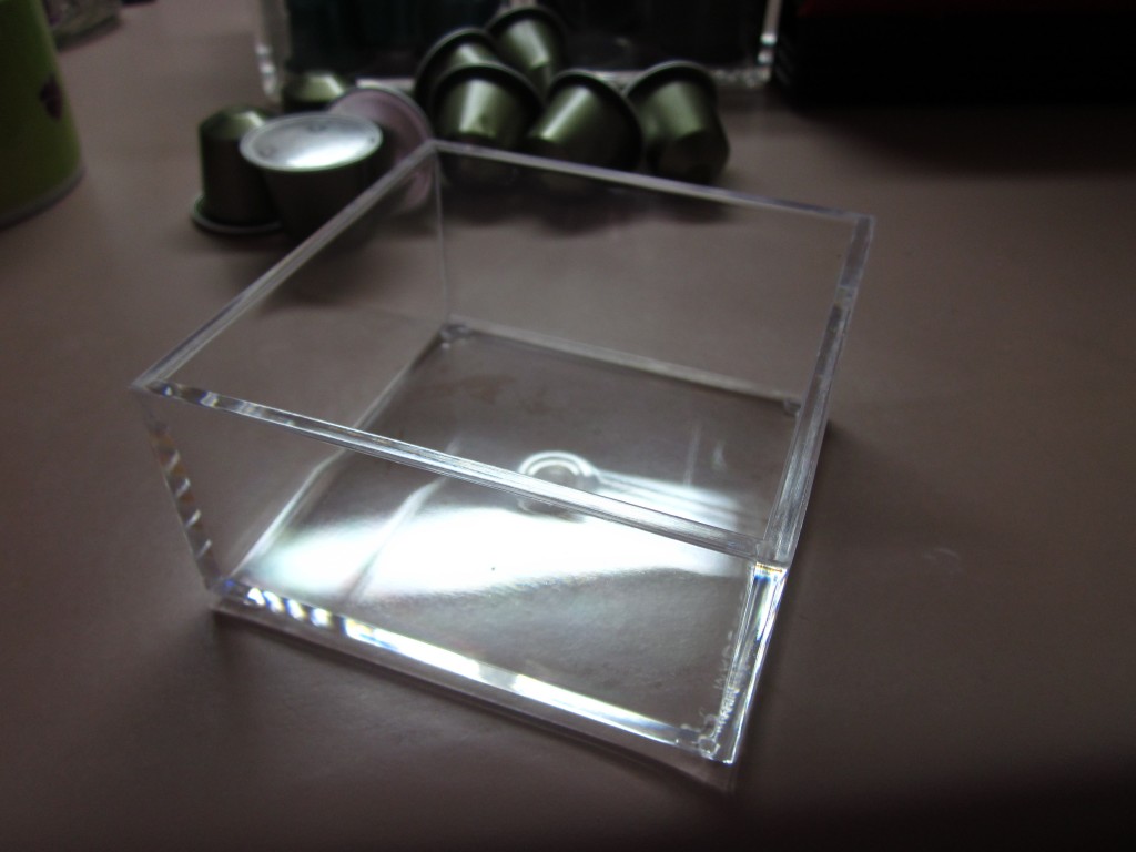 Step 1: the box